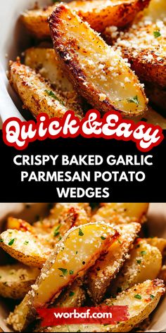 Transform your meals with baked garlic parmesan potato wedges that are bursting with flavor! This recipe is not only easy to prepare but also offers a healthier alternative to fried snacks. With a golden, crispy exterior and a savory garlic-parmesan finish, these wedges make a perfect side dish or appetizer for any occasion. Enjoy them alongside grilled dishes, burgers, or as a game-day snack with various dipping sauces for an unforgettable treat!