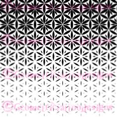 an abstract pattern with pink and black colors on the bottom half of it, as well as