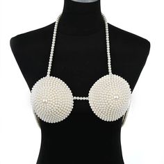 This Faux Pearl Beaded Body Chain Micro Top is a perfect way to make a stylish statement. Perfectly accented with faux pearls, its delicate design adds a sophisticated flourish to any outfit. Wear it out to a formal event or dress up a casual night out. Clothing length: ultra-short (clothing length≤40cm) Popular elements: Pearl suspender underwear Fabric name: ABS pearl * Return and exchange are not supported Chic Pearl White Necklace For Party, Chic Pearl White Pearl Necklace For Party, Glamorous Pearl Chain Necklace For Party, Glamorous Pearl Necklace For Evening, Beaded Pearl Necklace For Party, Silver Beaded Pearl Necklace For Parties, Pearl White Pearl Chain Necklace For Party, Party Pearl Necklace, Glamorous Evening Pearl Necklace