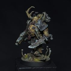 a warhammer with a large knife on it's head