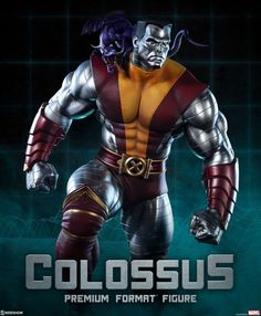 the poster for colossus is shown in this image