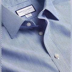 Nwt Smoke Free Fast Shipping Bundle To Save A Dress Shirts Men, Charles Tyrwhitt Shirt, Charles Tyrwhitt, Royal Blue Color, Stripe Shirt, Mens Shirt Dress, Dress Shirts, Striped Shirt, Royal Blue