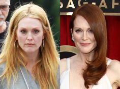 Blonde or Red: Which Look Is Best On These Celeb Redheads? — How to be a Redhead - Redhead Makeup Changing Hair Color, Red Hair Celebrities, Red Hair Outfits, Straight Brunette Hair, True Autumn