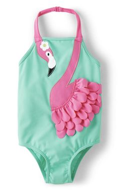 Gymboree 6 Girls Swim Splish Splash Flamingo Swimsuit NWT Bathingsuit Pink Due to an eBay technical issue, the shopping cart's combined item shipping feature may not calculate correctly. You can check out without paying first then request an invoice from us with the correct shipping amount. Be confident you will receive the best combined item postage rate! Where applicable, a partial postage refund may be returned to your method of payment if the "request invoice" option is not available.   Mess Flamingo Swimsuit, Kids Fashion Wear, Girls Swim, Girls Applique, Baby Swimsuit, Gymboree Girl, Cute Bathing Suits, Splish Splash, Fashion Wear