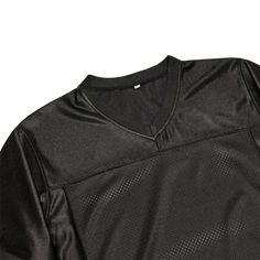 Our 100% polyester black blank football jersey are expertly designed for no-contact games (flag football), ensuring players stay cool and comfortable even in intense competition. These jerseys deliver pro-level performance at an affordable price. They are perfect for youth and adult leagues, offering unmatched quality and comfort. Available in various colors, these jerseys are ideal for showing off your team spirit. Whether outfitting a sports team, organizing a charity event, or providing unifo Black Football Jersey, Black Blank, Jersey Uniform, Oversized Jersey, Outdoor Sportswear, Football Uniform, American Football Jersey, Rugby Team, Flag Football