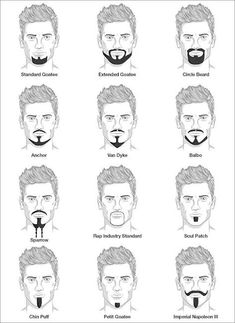 Chin Beard, Goatee Styles, Mustache And Goatee, Beards And Mustaches, Goatee Beard, Mustache Styles, Men's Facial Hair, Mens Facial Hair Styles