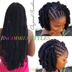 Dread Updos For Black Women, Locs Updo, Dreadlocks Hairstyle, Natural Extensions, Short Dreadlocks, Loc Nation, Dreadlock Hair, Blonde Dreads