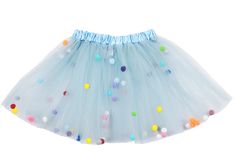 Light Blue Pom Pom Tutu Pom Pom Tutu, Tutu Couture, Blue Pom Pom, Boutique Lighting, Blue Tutu, Levis Outfit, Tulle Tutu, Boys Swimwear, Soft Tulle