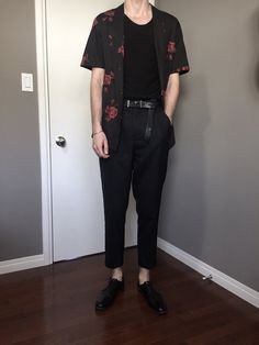 Masc Goth Outfits, Goth Outfits Summer, Masc Goth, Goth Outfits Men, Alt Summer, Alt Summer Outfits, Outfits Male, Masculine Outfits, Casual Goth