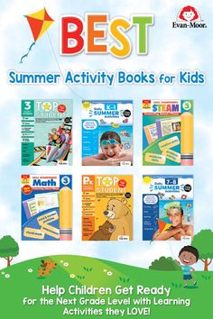 children's books with the title best summer activity books for kids