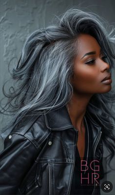 Long Hairstyles For Black Women, Black Girls Hair, Grey Wigs, Hair Protection, Beautiful Black Hair, Hair Flow