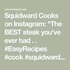 an instagramr with the words, squidwar cooks on instagram