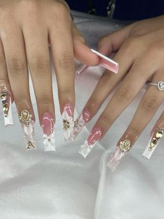 Hispanic Nails, Nail Inspo Almond, Acrylic Toe Nails, Shoe Nails, White Acrylic Nails