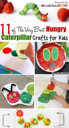 the very best hungry caterpillar crafts for kids