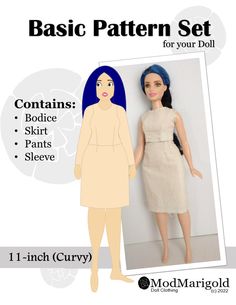 a doll is standing next to a wall with instructions for how to dress it up