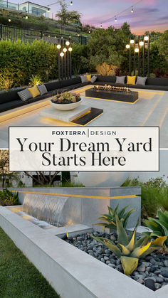 Your luxury home deserves a luxury backyard design.  Let us help you design your dream yard & turn your residence into a resort with luxury landscape design & luxury home exterior design.  Whether you've got a rooftop terrace or 3 acre lot, we'll help you make your outdoor space feel like a resort you'll never want to leave.  Book your free design consultation today, we design worldwide! Luxury Backyard Ideas, Desert Landscaping Backyard Pool, Luxury Landscape Design, Arizona Backyard Landscaping With Pool, Transitional Backyard With Pool, Backyard Landscaping Turf And Rocks, Inground Pool Landscaping Ideas Rock Waterfall, Luxury Homes Exterior, Luxury Landscaping