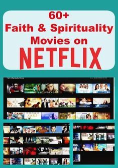 the movie poster for 60 + faith and spiritfully movies on netflix, with an image of