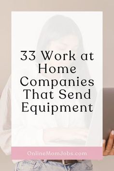 These work from home companies supply equipment to remote employees. Wfh Job, Work From Home Companies, Job Info, Work From Home Business, Mom Jobs