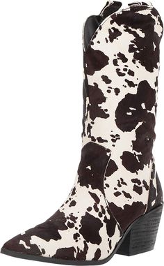 PRICES MAY VARY. Leather Shaft Pull-On Closure Mid-Calf Colorful Summer Outfits, Dingo Boots, Pink Cowboy Boots, Boots Mid Calf, Rodeo Outfits, A Cow, Pointed Toe Boots, Buy Shoes Online, Womens Mid Calf Boots