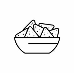 a bowl filled with food on top of a white table next to a black and white background