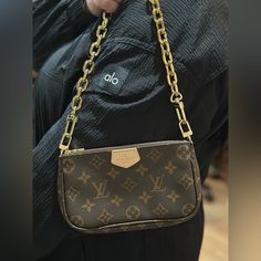 Louis Vuitton Multi Pochette Accessories Comes With The Mini Pochette And The Chain In The Picture. Authentic Chain As Well. Brand New, Never Used! None Of These Are Sold Separately In Store. They Are Each From Different Bags Comes With A Box, Bag, And Duster. Gold Monogram Canvas Shoulder Bag With Chain Strap, Brown Monogram Canvas Bag With Chain Strap, Travel Bag With Chain Strap And Monogram Canvas, Travel Shoulder Bag With Chain Strap And Monogram Canvas, Brown Monogram Canvas Shoulder Bag With Chain Strap, Monogram Canvas Shoulder Bag With Chain Strap For Travel, Rectangular Monogram Canvas Shoulder Bag With Chain Strap, Luxury Clutch With Chain For Everyday Use, Louis Vuitton Odeon