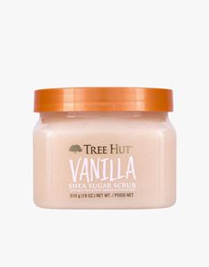 Our award-winning Tree Hut Shea Sugar Scrub gently exfoliates old skin with whole grain sugar to reveal your amazing, natural skin. Tree Hut Vanilla, Shea Sugar Scrub, Colloidal Gold, Sugar Body, Tree Hut, Evening Primrose, Orange Oil, Feeling Good, Macadamia