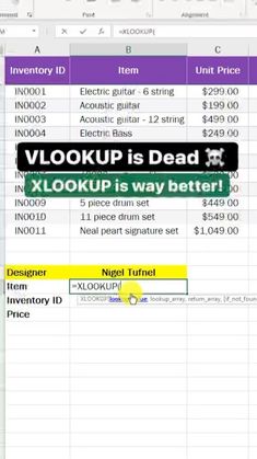 Excel Vlookup, Excel Training, Student Games