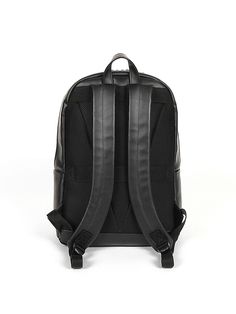 Editor's NotesINGLEWOOD BACKPACK BLACK from NATIONAL PUBLICITY is a backpack item with a simple design made of lightweight waterproof synthetic leather. It is designed to use the zipper detail to open and close.- Adjustable strap- Logo detail- Zipper detail- High quality stitchesMeasurements (in.)- FREE- Width: 16.3 in.- Height: 12.0 in.- Depth: 4.9 in.Composition & Care- Synthetic Leather- Wipe with the wet clothDesigner- by NATIONAL PUBLICITY Standard Faux Leather Backpack With Zipper Closure, Standard Backpack In Faux Leather With Zipper Closure, Black Leather Laptop Bag For School, Black Faux Leather School Backpack, Waterproof Business Backpack, Black Polyurethane Travel Bags, Black Leather Student Backpack, Black Faux Leather Backpack With Adjustable Strap, Faux Leather Backpack With Zipper Pocket