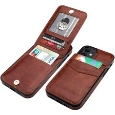 PRICES MAY VARY. [COMPATIBILITY]: Only Compatible with iPhone 12 Compatible with iPhone 12 Pro 6.1 Inch Display (2020 New Released). [PREMIUM LEATHER]: High-Quality PU leather (include The Side) Feels Softer and Looks More Comfortable. [FUNCTIONAL WALLET]: 5 Card Slots Securely Hold more than 3 cards and Some Cash(IDs, Debit Cards, Credit Cards, Drivers License etc.). [CONVENIENT KICKSTAND]: Kickstand Functions is Convenient for Reading, Watching Videos, Browsing the Web and Face-to-Face Chattin Gopro Case, Kids Headphones, Galaxy Phone Cases, Watching Videos, Bluetooth Keyboard, Camera Case, Debit Cards, Macbook Case, Wearable Technology