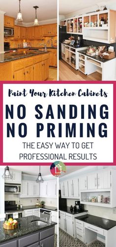 kitchen cabinets with no sanding or priming the easy way to get professional results