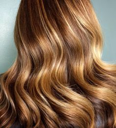 Honey Cinnamon Hair Color, Golden Red Highlights, Warm Honey Hair, Dark Golden Blonde Hair Color, Wella Highlights, Warm Tone Blonde, Golden Bronze Hair, Golden Bronde Balayage Honey, Warm Toned Blonde Hair