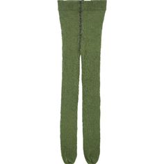 Green Thigh-high Winter Legwear, Green Thigh High Legwear For Winter, Green Thigh-high Legwear For Winter, Fitted Green Legwear For Winter, Knitted Tights, Green Tights, Tights Socks, Knit Tights, Green Tone