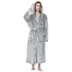 Season:Winter,Fall; Fabric:Flannel; Sleeve Length:Long Robe; Gender:Men's; Nightwear Style:Towel Robe,Robe,Bath Robe,Sleepwear,Bathrobe,Pajamas,Robes Gown; Style:Stylish,Comfort,Casual; Elasticity:Micro-elastic; Occasion:Home,Daily; Function:Comfort,Warm; Pattern:Pure Color; Design:Pocket; Special Size:Plus Size; Listing Date:12/06/2022; Length:; Shoulder Width:; SizeChart1_ID:2:182865; Feel of Sensation:Soft,Comfort,Gender Neutral; Bust:; Sleeve Length: Pajamas Robe, Fall Purple, Pink Color Combination, Men's Pajamas, Men's Robes, Hooded Flannel, Plus Size Pajamas, Hooded Robe, Graduation Outfit