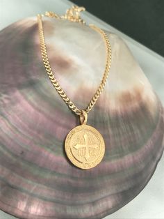 "✪ ATTENTION!! ✪ Please check the dimensions to be sure about the size! Small size: diameter 1.7cm Large size: diameter 2cm Chain No1: 0.8mm (thickness) Chain No2: 2mm (thickness) The pendant and the chains are 14k solid gold Express Shipping with express courier in your address (about 1-2 business days in European Union & about 4-5 business days worldwide) ---------------------------------------------------------------------------------------------------- Please leave us your telephone numb 14k Gold Pendant Medallion Necklace, 14k Gold Medallion Amulet Necklace, 14k Gold Medallion Necklace Amulet Style, Yellow Gold Amulet Medallion Pendant Necklace, Amulet Style Yellow Gold Medallion Necklace, 14k Gold Tarnish Resistant Medallion Pendant Necklace, 14k Gold Tarnish-resistant Medallion Pendant Necklace, 14k Gold Jewelry With Coin Pendant, Hallmarked Yellow Gold Pendant Medallion Necklace