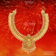 Getting married in 2020? These all-new Temple Jewellery necklaces are a must-have! (22k gold, Indian bride, Desi, Hindu, Telegu, Tamil, Temple jewelry, haram, hallmarked, handcrafted, made in India, Indian jewelry, womens necklace, gold necklace, kasu, short necklace, long necklace, Lakshmi, goddess, accessories, bridal jewelry, jewellery, wedding jewellery, south Indian, 22k gold necklace, 22k gold jewelry, necklaces, beaded, pearl, gemstone) Gold Engraved Necklaces For Festivals, Festival Celebration Pendant Necklaces, Temple Jewelry Style Engraved Necklace For Celebration, Elegant Engraved Temple Necklace For Festivals, Engraved Temple Jewelry Necklace For Celebrations, Wedding Amulet Necklace With Intricate Design, Engraved Pendant Necklace For Festivals, Elegant Engraved Necklace For Festivals, Tamil Temple