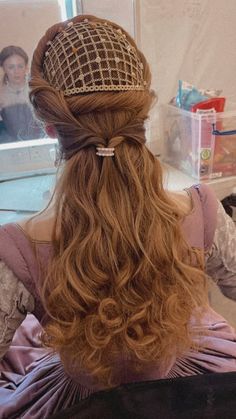 @ pipwoods IG Cercei Lannister Hair, Intricate Updos For Long Hair, Unique Female Hairstyles, German Hairstyle Woman, My Lady Jane Hairstyle, Medevil Hairstyles Simple, Borgias Hair, 70s Wedding Hair, Princess Haircut