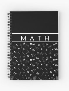 spiral notebook 
notebook 
motivated to school 
motivation 
motivational 
back to school 
school 
shopping 
math 
mathematics 
graph 
how to 
motivated 
study 
we are not afraid 
how to start 
studying 
student 
cool designs 
notebook 
math pattern 
pattern 
cute 
school supplies 
algebra 
geometry 
calculus 
dave psychodrama Math Book Cover Design Aesthetic, Maths Practical File Cover Design, Math Notebook Cover Design, Math Book Cover Design For School, Coolest Note Books Math Cover, Math Patterns, Math Notebook, Design Journal, A Notebook