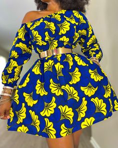 IFUEKO Simi One Off Shoulder Short/Mini Dress in Ankara Dashiki Kente African Print Teen African Dresses, Off Shoulder African Dress, Short Ankara Dresses Short Ankara Dresses Classy, Chitenge Dresses Classy Short, Short Ankara Gowns With Sneakers, Kente Dress Styles Classy Short, Chitenge Outfits Short Dresses, Ankara Short Gown Styles For Teens, Short African Dresses For Teens