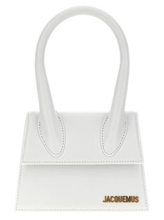 Find JACQUEMUS Le Chiquito Moyen' Handbag on Editorialist. The Jacquemus 'Le Chiquito Moyen' handbag is crafted from leather and features a magnetic flap closure, a fixed handle, and a removable shoulder strap. It measures 18 cm wide by 13.5 cm high. Jacquemus Bags, Jacquemus Le Chiquito, Jacquemus Bag, Micro Bag, Clutches For Women, Virtual Stylist, Celine Luggage Bag, Chic Jewelry, Tk Maxx