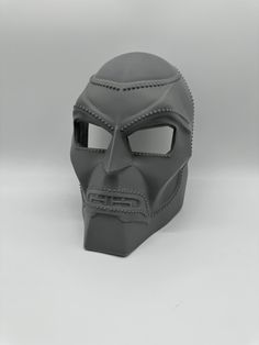 Fits most average adult-sized heads. Fits a 23-inch circumference head well. Only helmet is included with your order, no bands. Full Face Masks And Prosthetics For Halloween, Dr Doom, Mask Costume, Halloween Mask, Costume Cosplay, Halloween Masks, Costume Halloween, Adult Costumes, Cosplay Costume