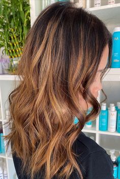 Warm Toned Balayage, Toned Balayage, Warm Balayage, Dark Roots, Balayage, Hair Cuts, Long Hair Styles, Hair Styles, Hair