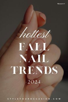 Nail Color Trends Right Now, Nails Summer To Fall, Summer To Fall Nails 2024, Transition Nail Color Summer To Fall, Fall Nails For Wedding Guest, Fall 24 Nail Trends, Nail Ideas September 2024, Nail Trend Fall 2024, September Manicure Ideas