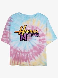 Please Note: wash pattern may varyLightweight 100% combed ring spun cottonWash cold; dry lowImportedListed in junior sizes Hannah Montana Logo, Hannah Montana Shirt, Disney Dragon, Hello Kitty House, Emily The Strange, Cropped Graphic Tees, Girls Tie, The Big Lebowski, Hannah Montana