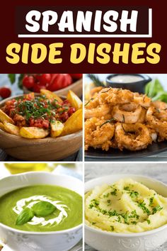 spanish side dishes with text overlay