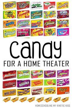 candy for a home theater poster