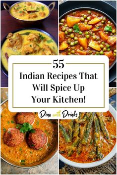 Collage of 4 indian recipes. Indian Food Recipes Lamb, Lamb Madras, Middle Eastern Recipes Arabic Food, Indian Cuisine Recipes, Best Indian Recipes, Kitchen Indian, Vegan Asian Recipes