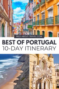 Best of Portugal. A 10-Day Itinerary Backpacking Europe