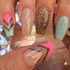 Sparkle A Little Brighter Darling Amazing Nails, Get Nails, I Love Nails, Hot Nails, Fabulous Nails, Cute Nail Designs, Fancy Nails, Creative Nails, Wedding Plans