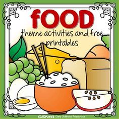 food theme activities and free printables