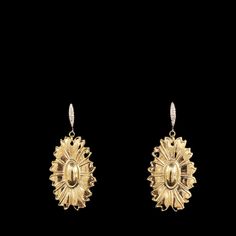 Details: STERLING SILVER + DIAMONDS BRASS PLATED OVAL FLORAL Floral Earrings, Pearl Drop, Pearl Drop Earrings, Silver Diamonds, 14kt Gold, Fashion Advice, Plating, Brass, Drop Earrings